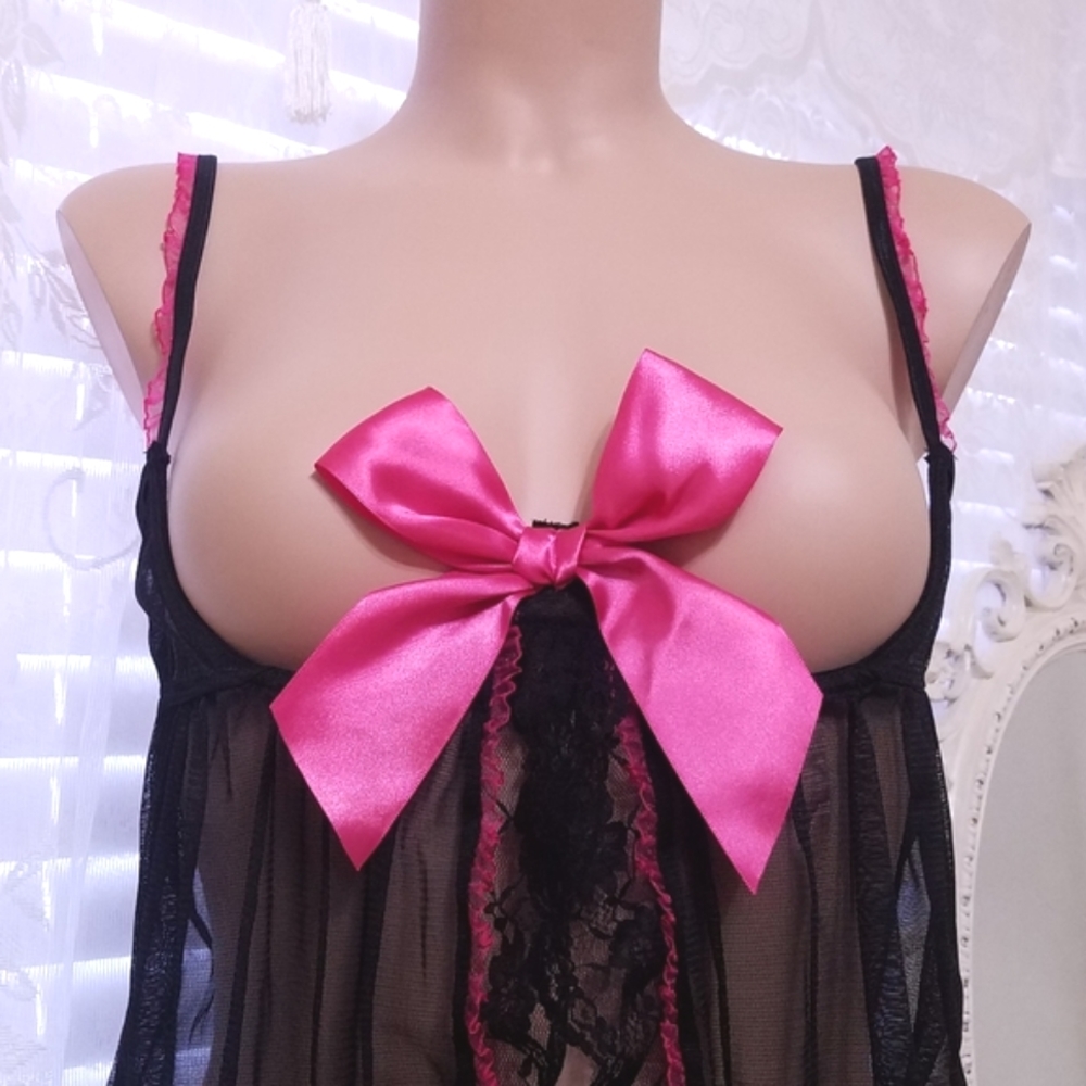 Cute Dreamgirl open cup Teddy